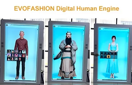 EVOFASHION Digital Human Engine: When Holographic Technology Meets AI Intelligence, Ushering in a New Era of Retail Interaction