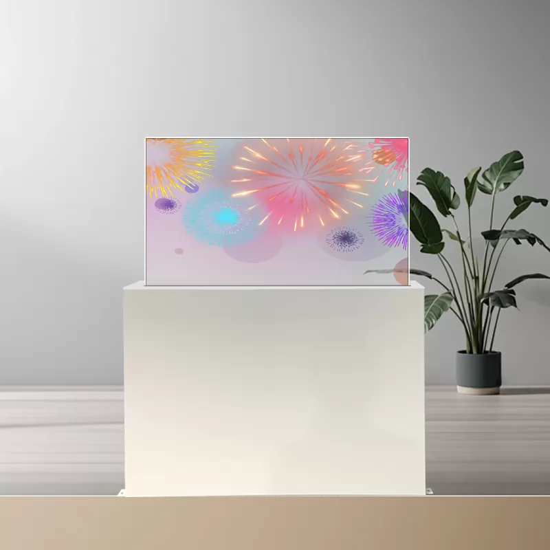 55-inch pop-up OLED transparent screen customization