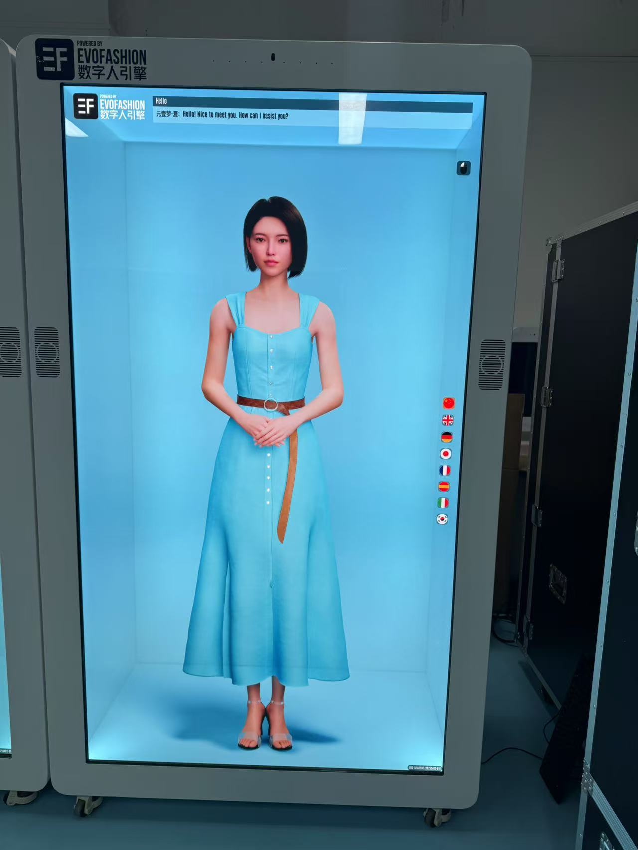 EVOFASHION Digital Human Engine: When Holographic Technology Meets AI Intelligence, Ushering in a New Era of Retail Interaction