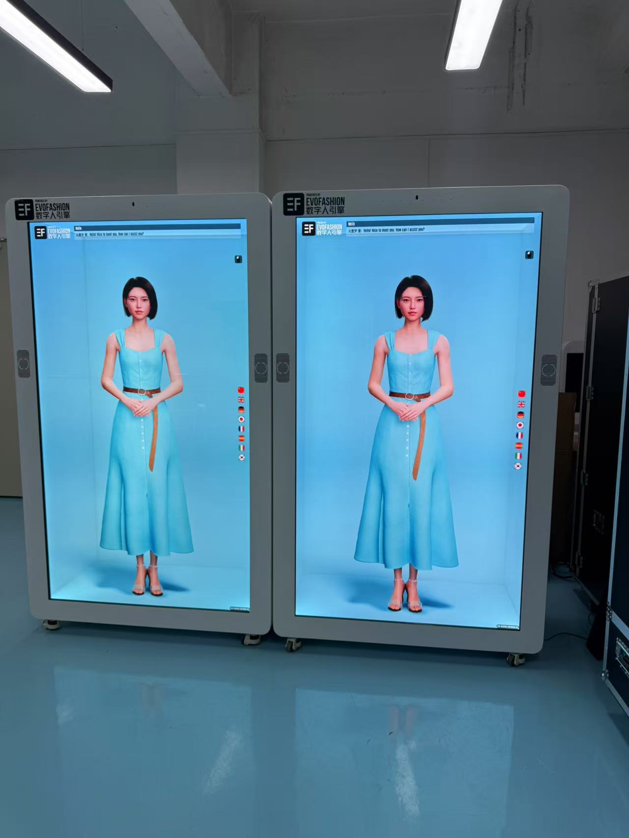 EVOFASHION Digital Human Engine: When Holographic Technology Meets AI Intelligence, Ushering in a New Era of Retail Interaction