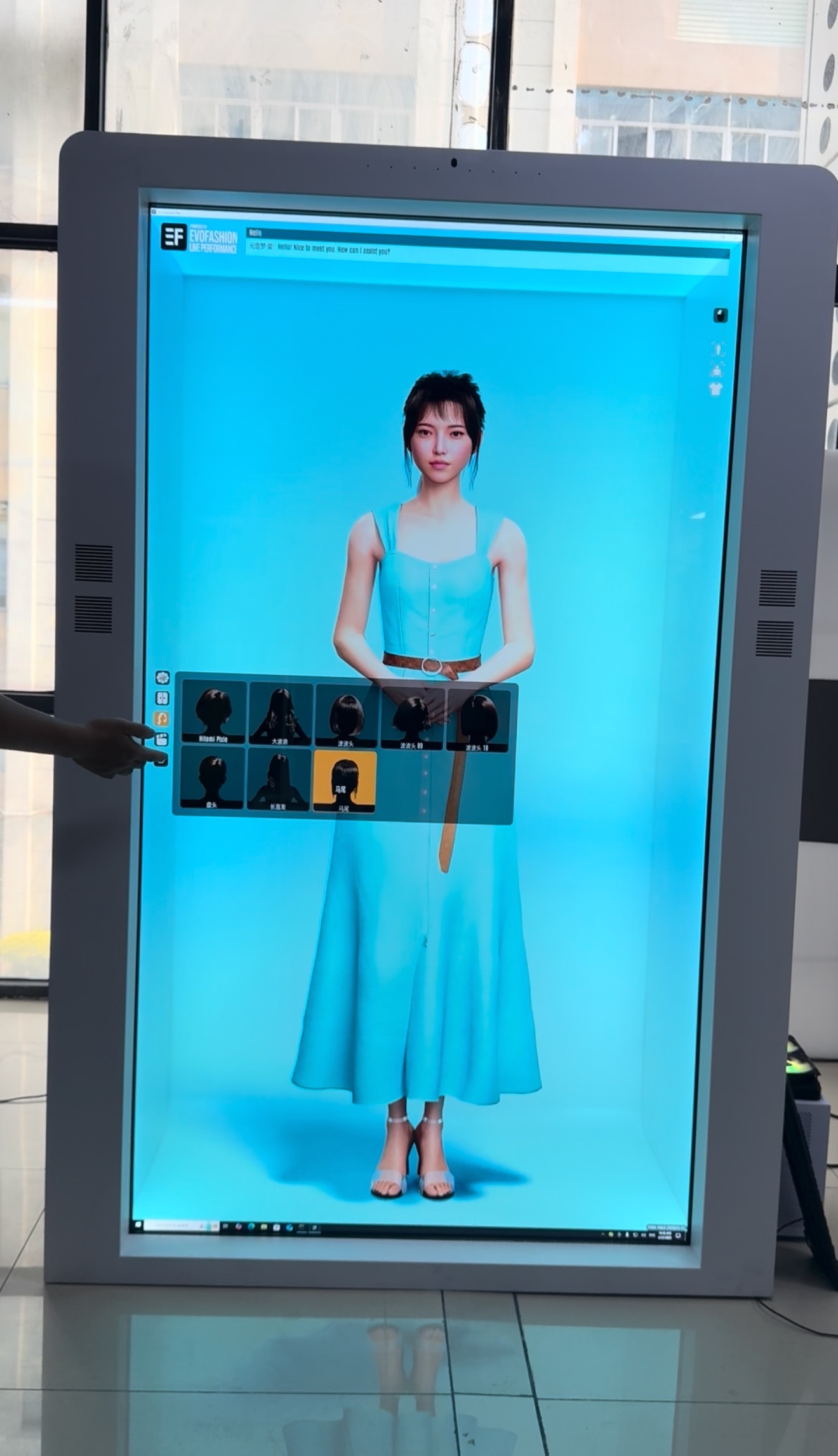 EVOFASHION Digital Human Engine: When Holographic Technology Meets AI Intelligence, Ushering in a New Era of Retail Interaction