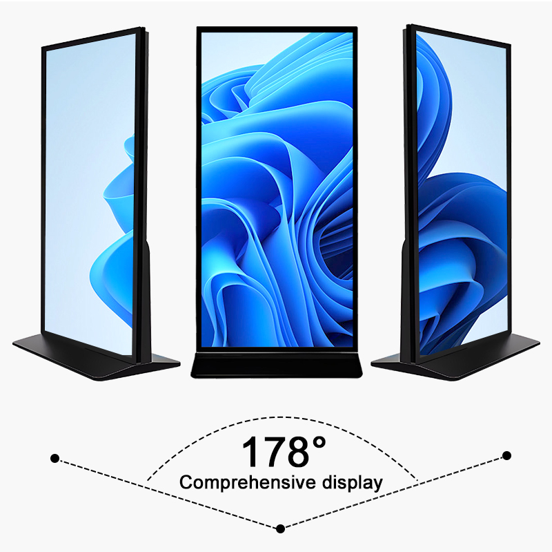 Indoor LCD full-screen digital signage high-definition advertising machine
